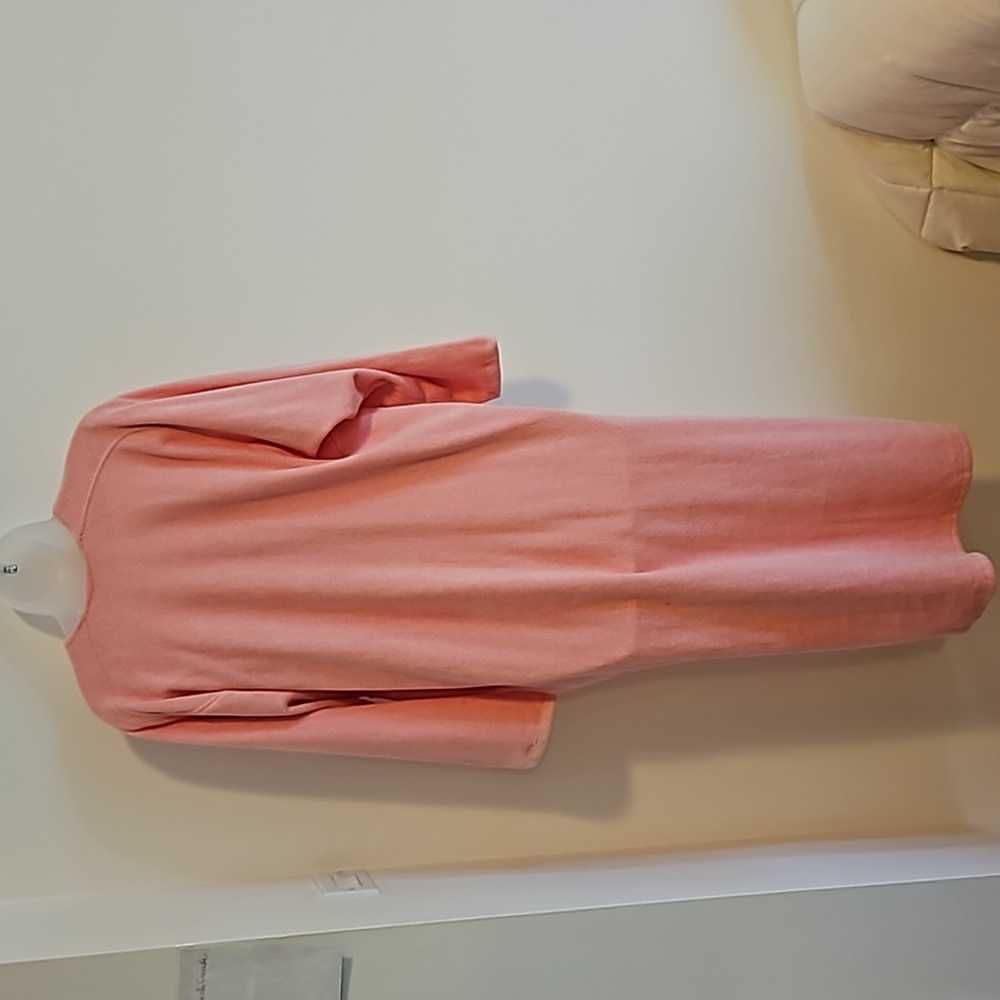 Willismith Pink Terry Pullover Robe Loungwear Sz.… - image 4